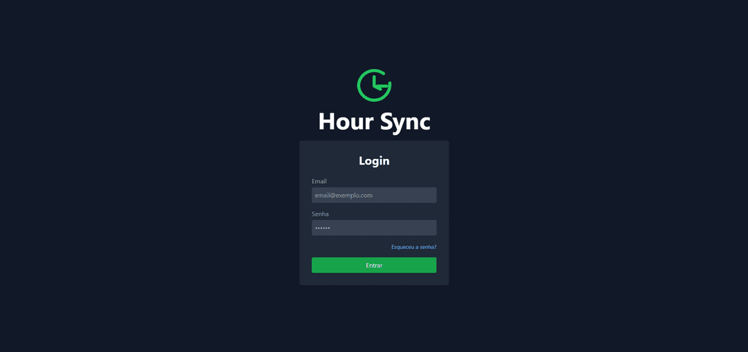 Thumbnail do projeto Hour Sync - Controle Ponto
